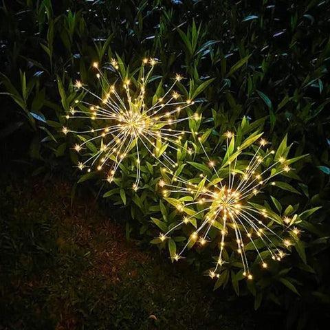 Luminária Led Solar Fogos de Artifício